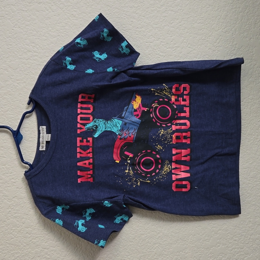 NWOT Dinosaur Monster Truck Tee